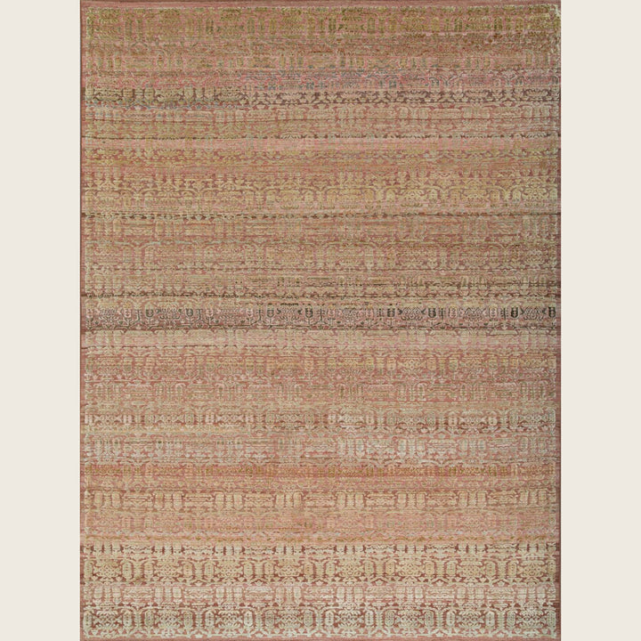 Image for Gold Multi Transitional Silk Rug - 9' x 12'