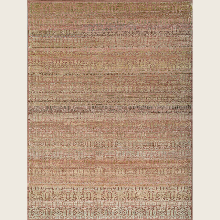 Image for Gold Multi Transitional Silk Rug - 9' x 12'