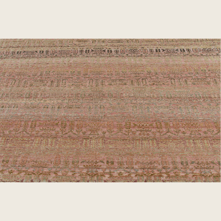 Image for Gold Multi Transitional Silk Rug - 9' x 12'