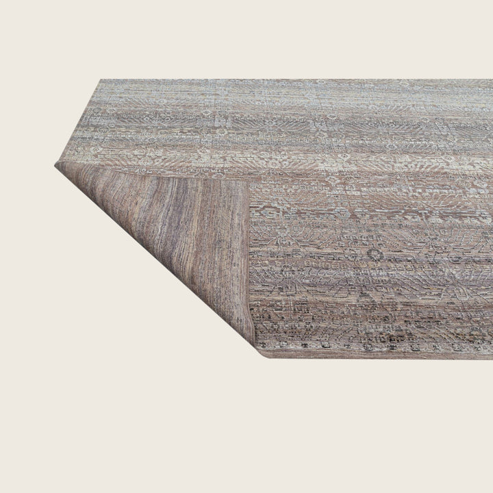 Image for Grey Transitional Silk Rug - 10' x 14'
