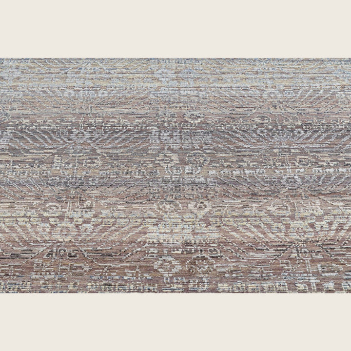 Image for Grey Transitional Silk Rug - 10' x 14'