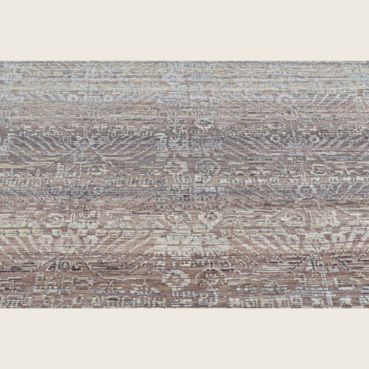 Image for Grey Transitional Silk Rug - 10' x 14'