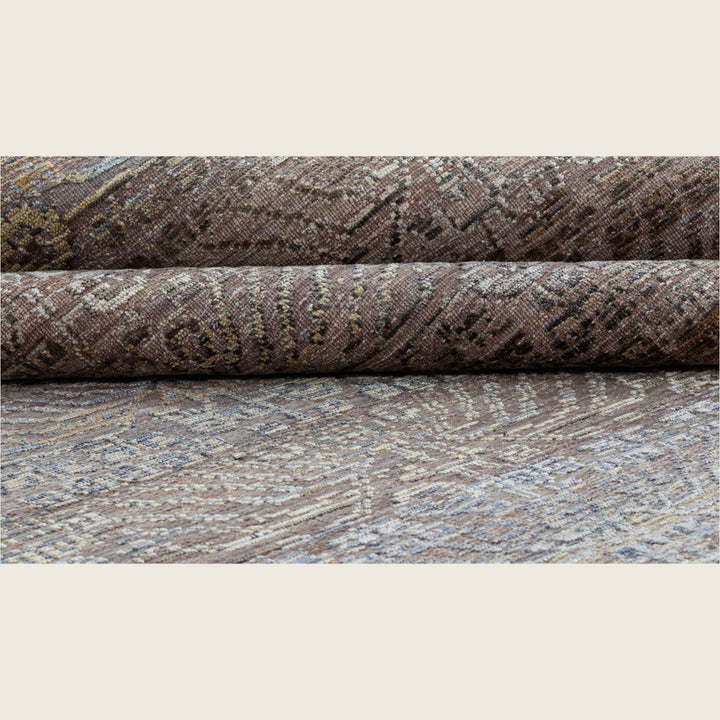 Image for Grey Transitional Silk Rug - 10' x 14'