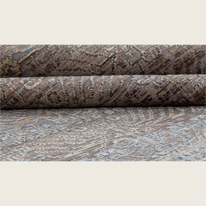 Image for Grey Transitional Silk Rug - 10' x 14'