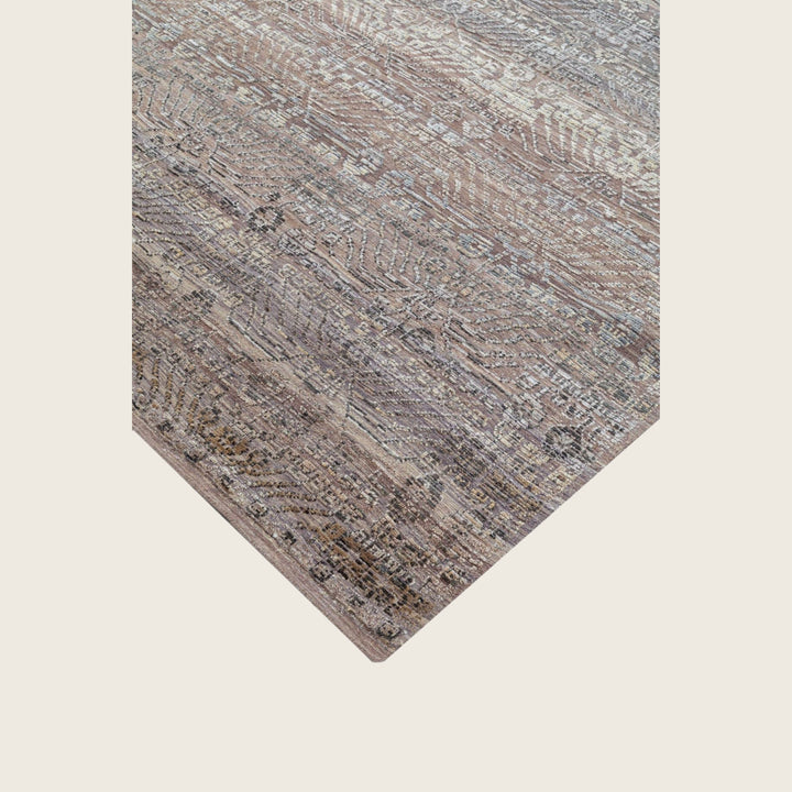 Image for Grey Transitional Silk Rug - 10' x 14'