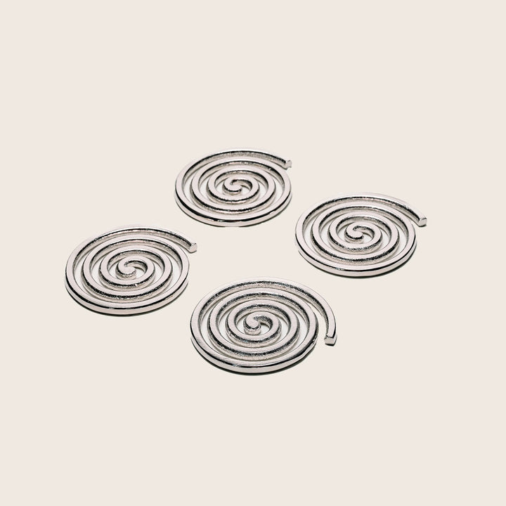 Image for Spiral Coasters, Set of 4