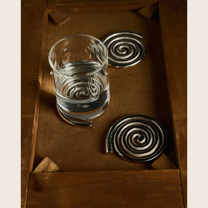 Image for Spiral Coasters, Set of 4