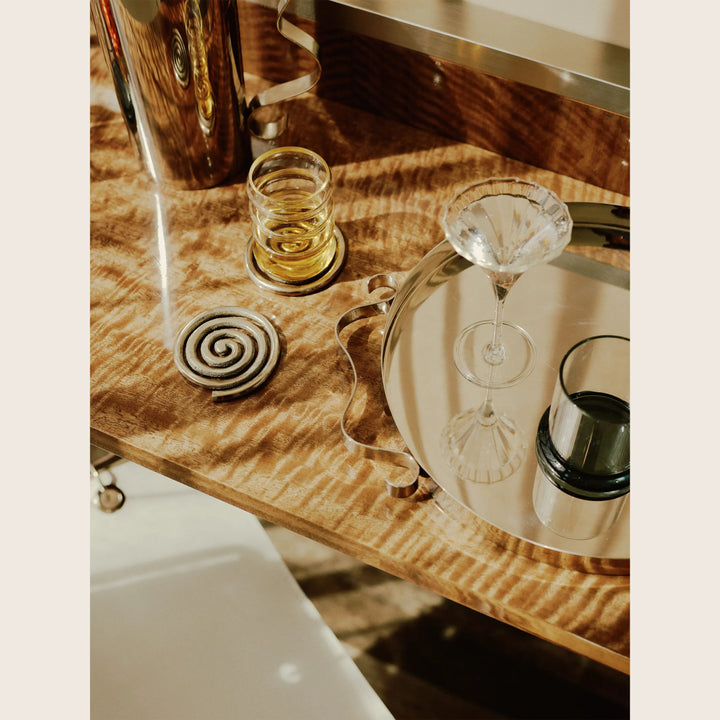 Image for Spiral Coasters, Set of 4