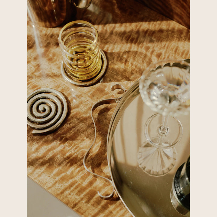 Image for Spiral Coasters, Set of 4