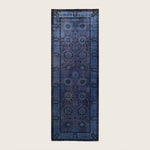 Purple Traditional Samsara Wool Runner - 3'2" x 8'9"