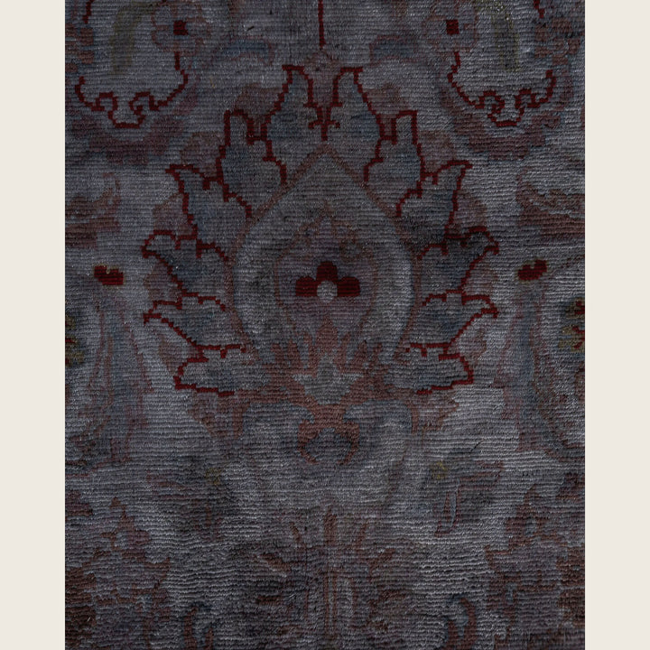 Grey Traditional Samsara Wool Rug - 8'2" x 9'10"
