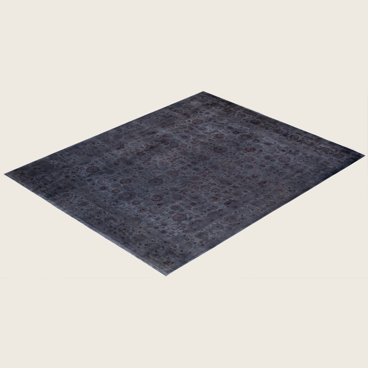 Grey Traditional Samsara Wool Rug - 8'2" x 9'10"