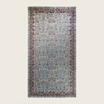 Grey Traditional Samsara Wool Rug - 6'1" x 11'8"