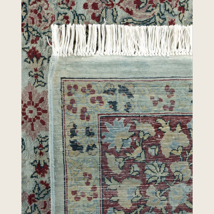 Grey Traditional Samsara Wool Rug - 6'1" x 11'8"