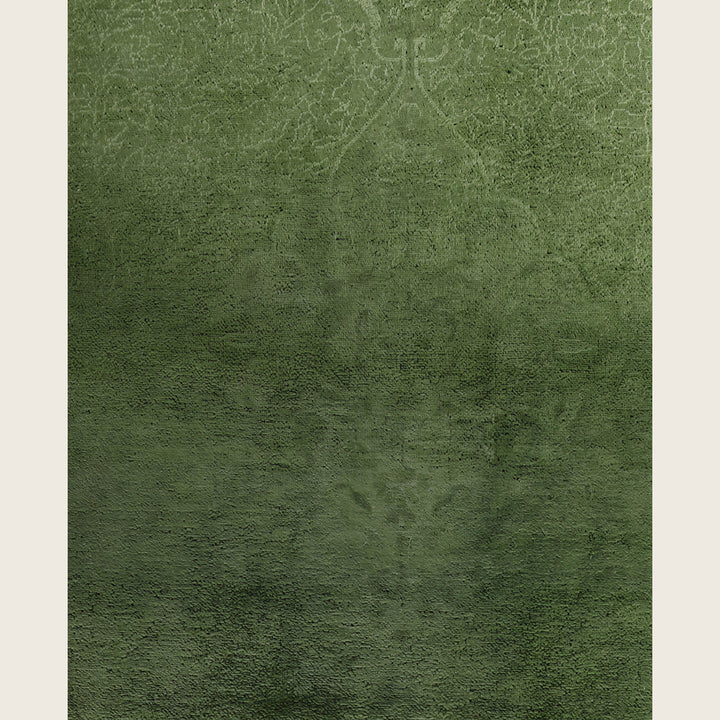 Green Traditional Samsara Wool Rug - 12'2" x 14'10"