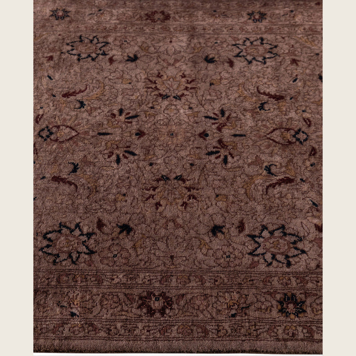 Brown Traditional Samsara Wool Runner - 2'7" x 6'5"