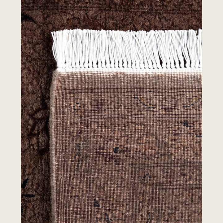Brown Traditional Samsara Wool Runner - 2'7" x 6'5"