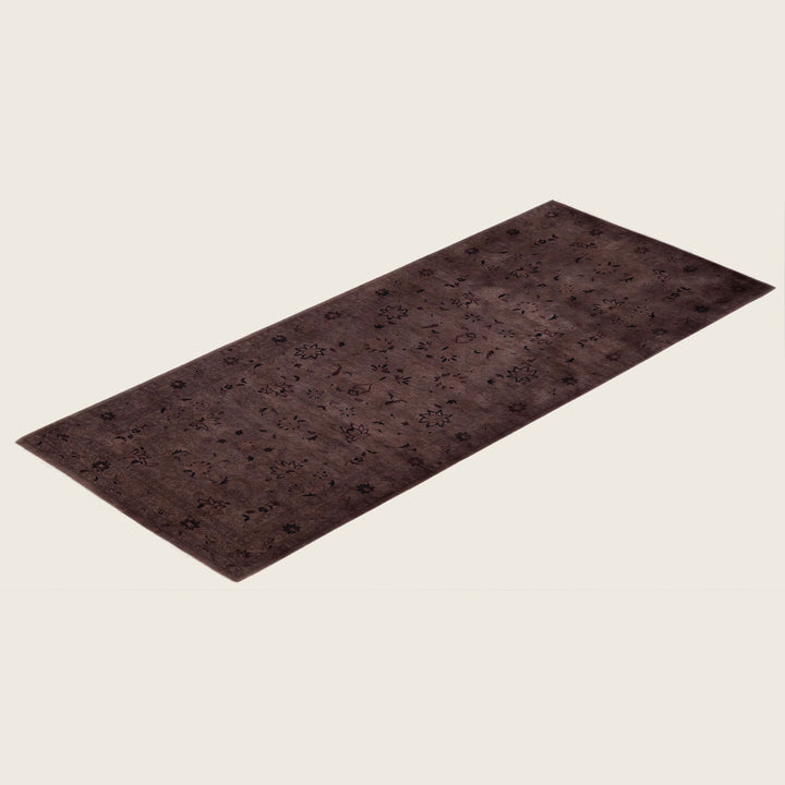 Brown Traditional Samsara Wool Runner - 2'7" x 6'5"
