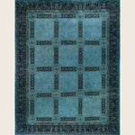 Blue Traditional Samsara Wool Rug - 9'2" x 12'1"