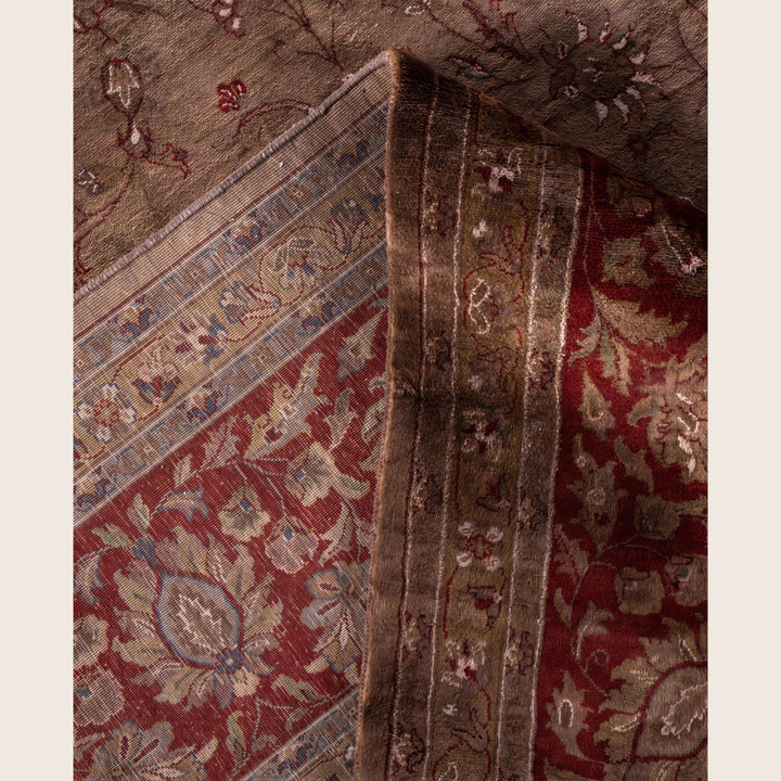 Brown Traditional Samsara Wool Rug - 10'1" x 14'6"