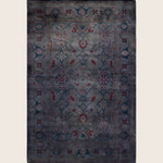 Grey Traditional Samsara Wool Rug - 4'1" x 6'1"