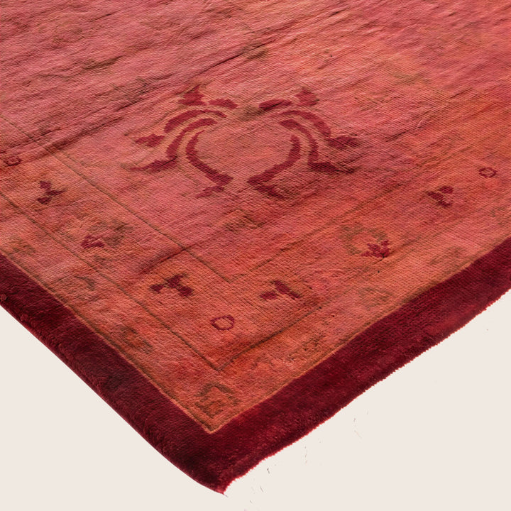 Red Traditional Samsara Wool Rug - 10'3" x 14'3"