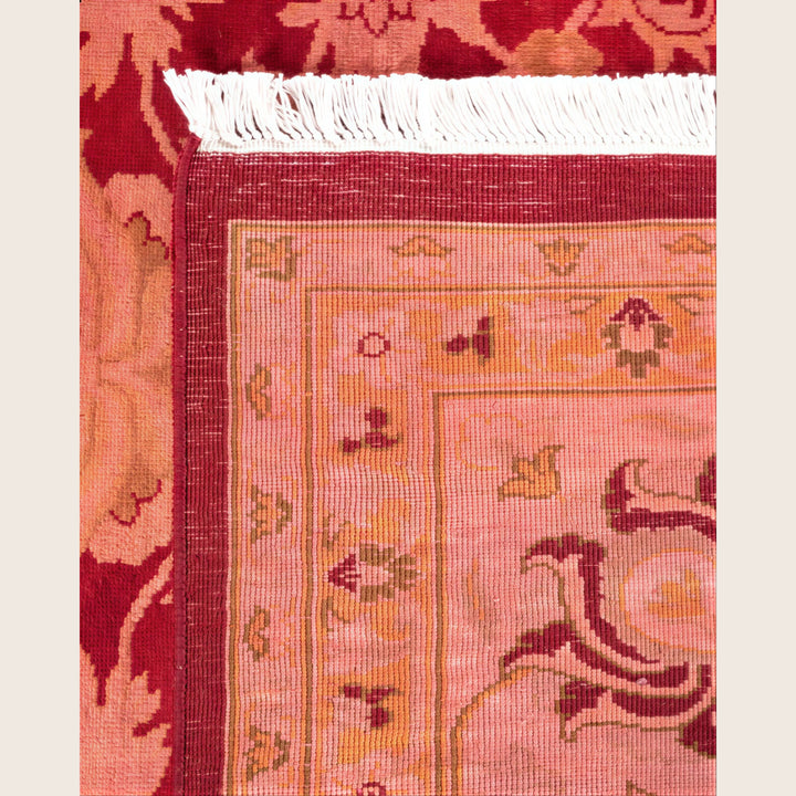 Red Traditional Samsara Wool Rug - 10'3" x 14'3"