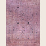 Purple Traditional Samsara Wool Rug - 10'1" x 14'6"