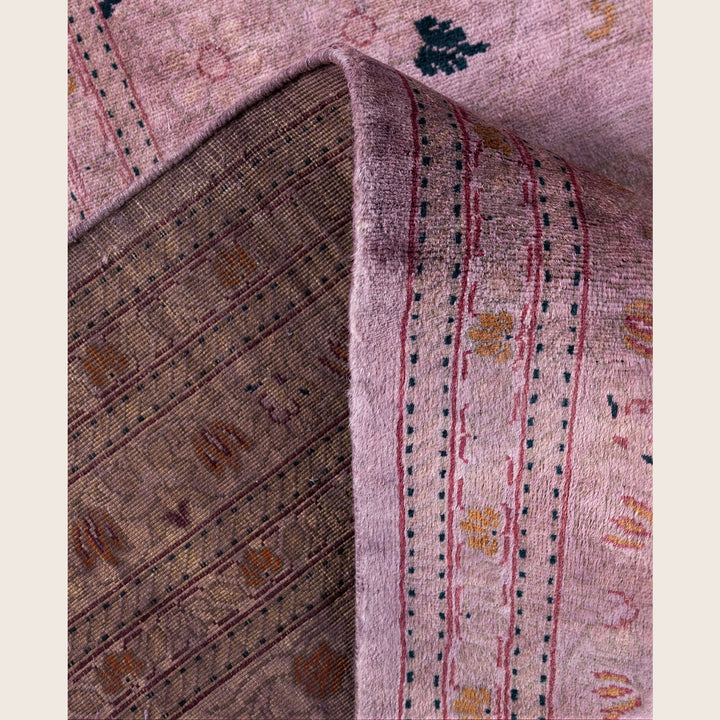 Purple Traditional Samsara Wool Rug - 10'1" x 14'6"