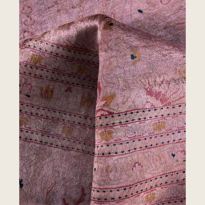 Purple Traditional Samsara Wool Rug - 10'1" x 14'6"