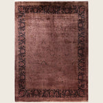 Purple Traditional Samsara Wool Rug - 8'2" x 10'5"