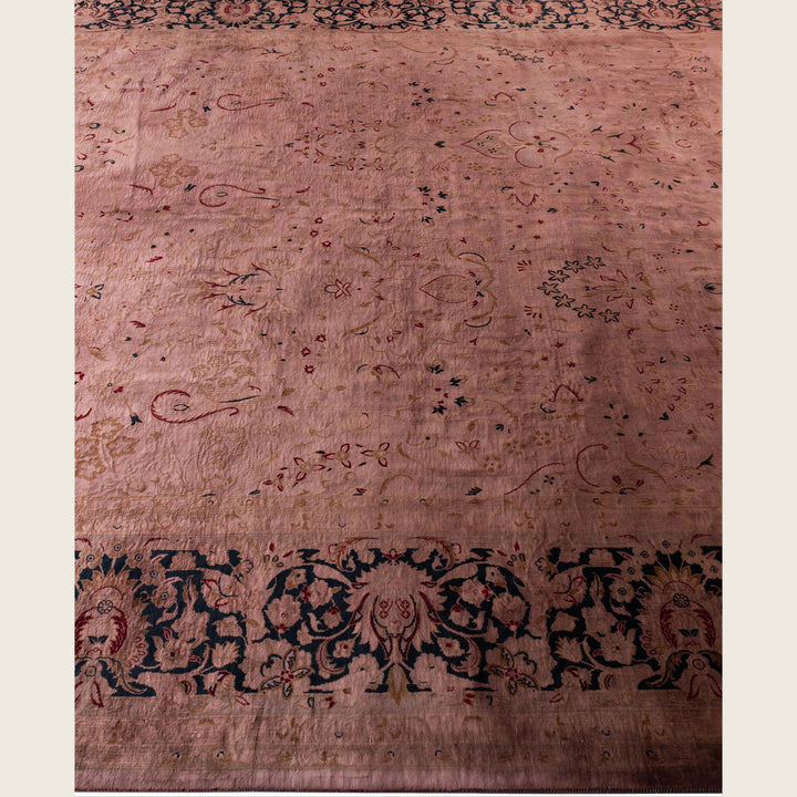 Purple Traditional Samsara Wool Rug - 8'2" x 10'5"