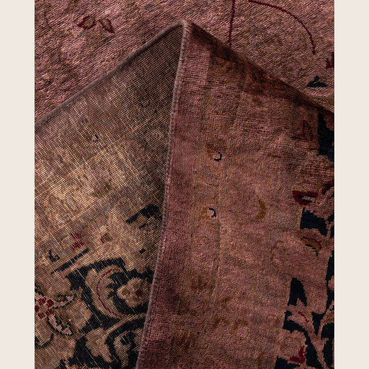 Purple Traditional Samsara Wool Rug - 8'2" x 10'5"