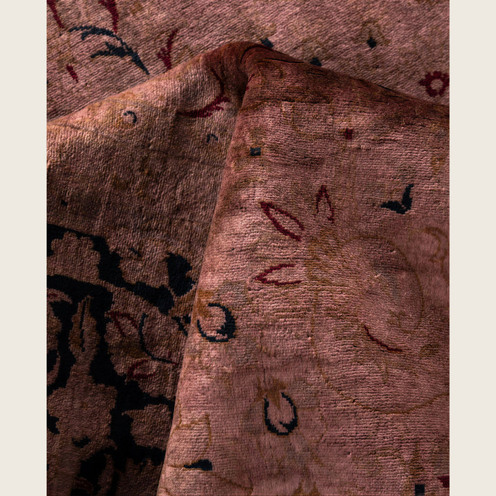 Purple Traditional Samsara Wool Rug - 8'2" x 10'5"