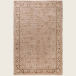Beige Traditional Samsara Wool Rug - 4'2" x 6'5"
