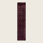 Pink Traditional Samsara Wool Runner - 2'7" x 12'4"