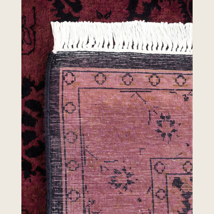 Pink Traditional Samsara Wool Runner - 2'7" x 12'4"