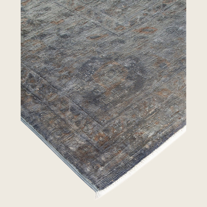 Grey Traditional Samsara Wool Rug - 12'2" x 18'2"