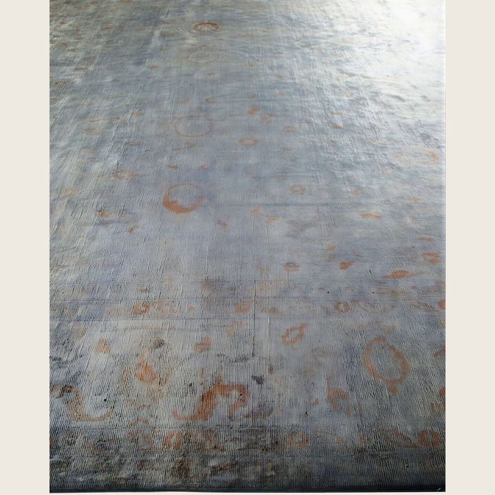 Grey Traditional Samsara Wool Rug - 12'2" x 18'2"