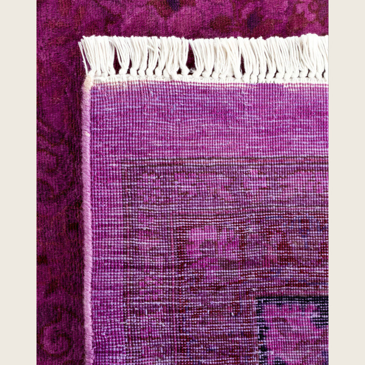 Pink Traditional Samsara Wool Rug - 10' x 11'8"