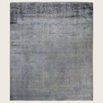 Grey Traditional Samsara Wool Rug - 8'1" x 9'8"