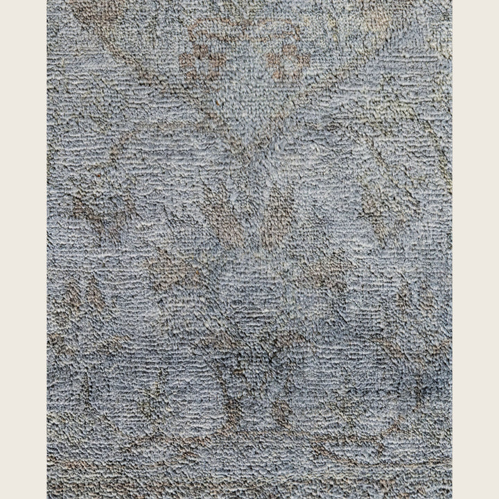 Grey Traditional Samsara Wool Rug - 8'1" x 9'8"