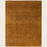 Brown Traditional Samsara Wool Rug - 8'1" x 10'4"
