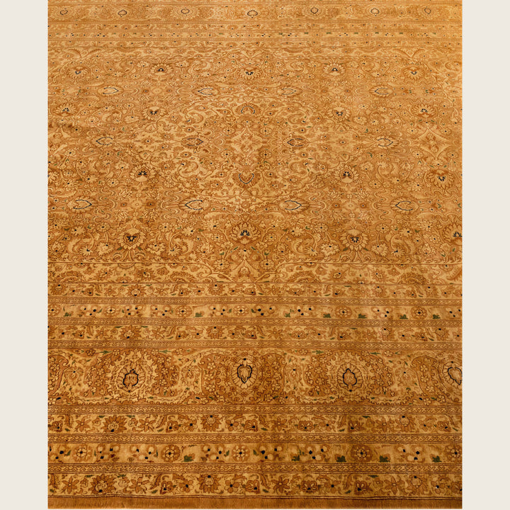 Brown Traditional Samsara Wool Rug - 8'1" x 10'4"