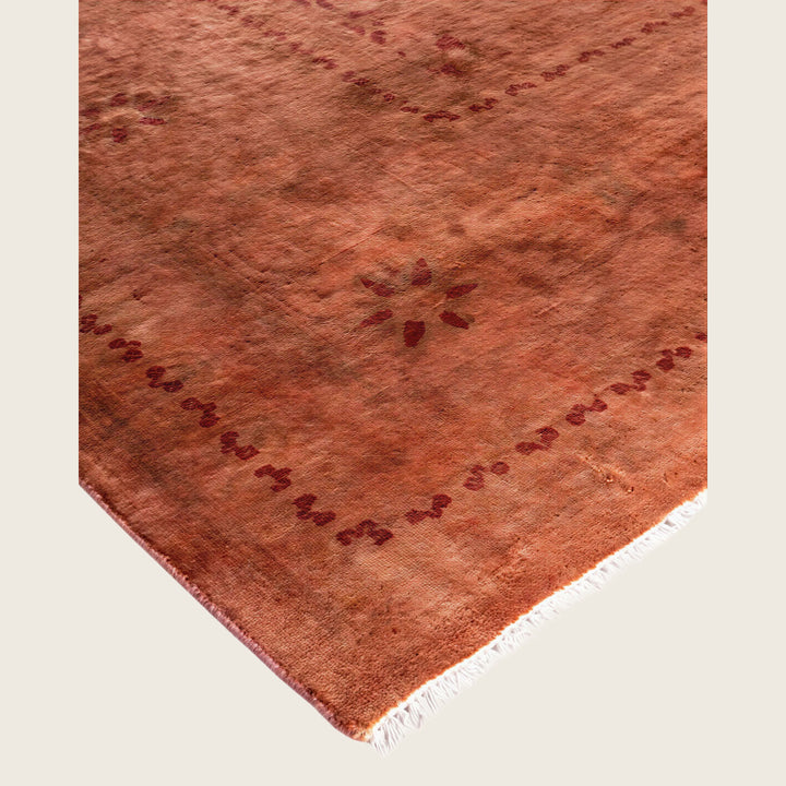 Brown Traditional Samsara Wool Rug - 9'3" x 11'10"