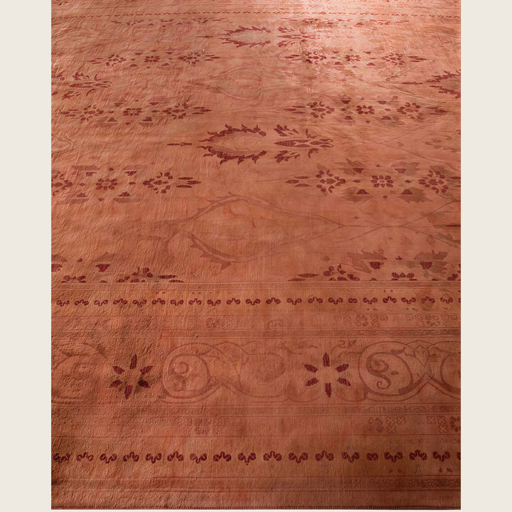 Brown Traditional Samsara Wool Rug - 9'3" x 11'10"