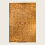 Yellow Traditional Samsara Wool Rug - 12'1" x 18'2"