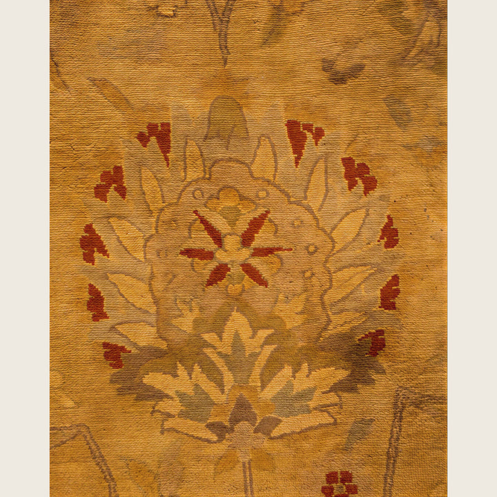 Yellow Traditional Samsara Wool Rug - 12'1" x 18'2"