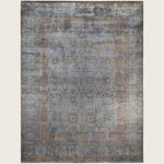 Grey Traditional Samsara Wool Rug - 9'3" x 12'