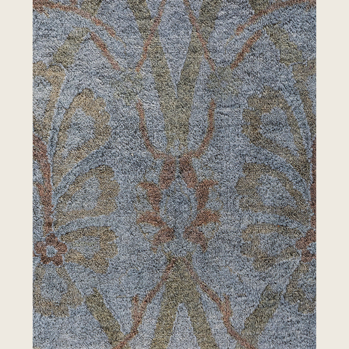 Grey Traditional Samsara Wool Rug - 9'3" x 12'